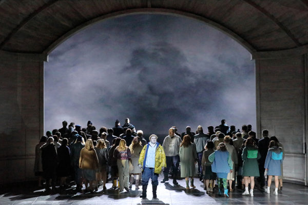 Scheitert an seinem Lebensentwurf: Peter Grimes, gesungen von Stuart Skelton. © Staatsoper München/Wilfried Hösl