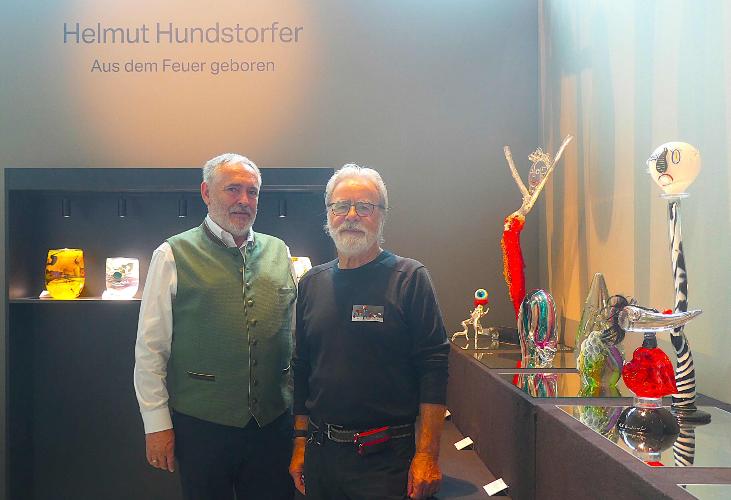 Helmut Hundstorfer im Schütz Art Museum